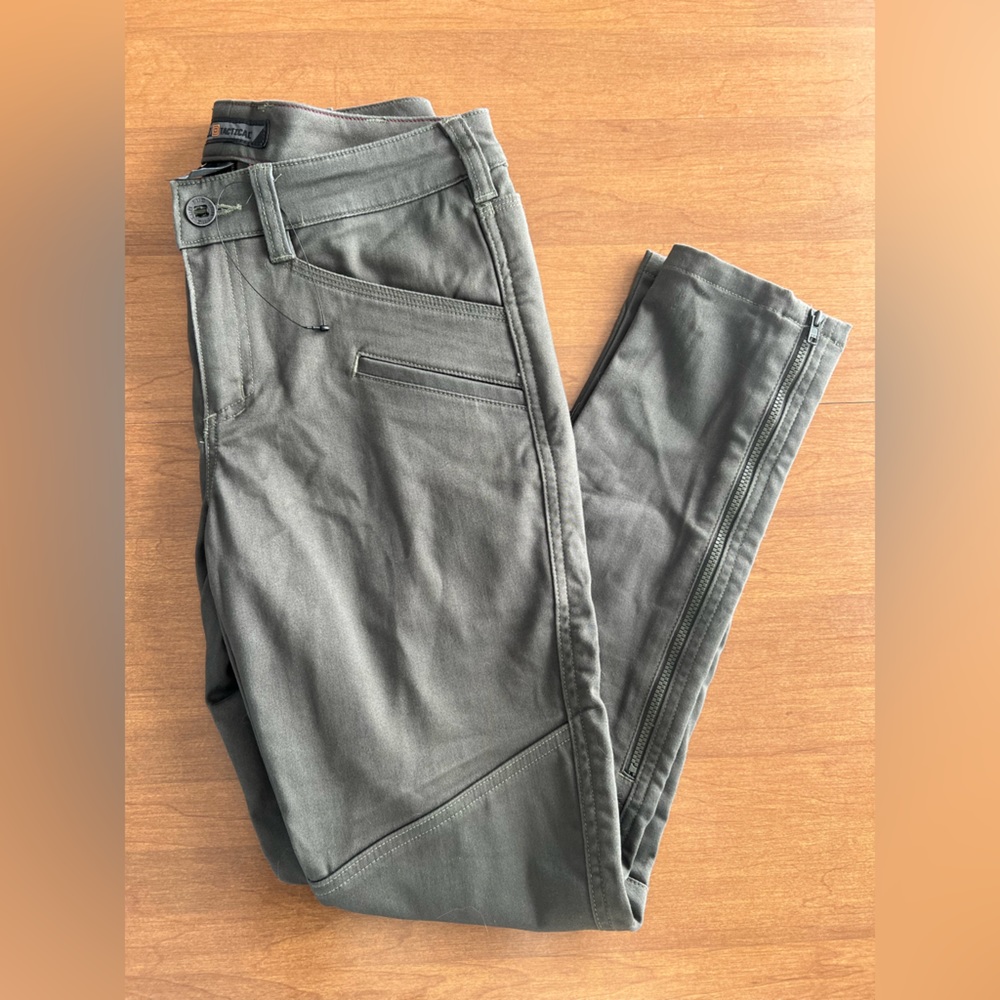 5.11 Tactical Women Wyldcat Pant Cargo Pockets Ankle Zip Grenade 4 Regular NWOT